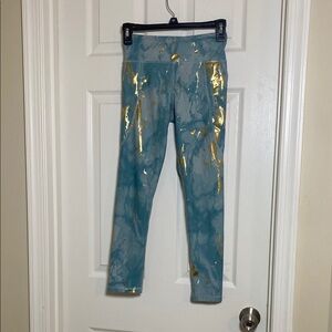 Old Navy Kids Leggings - Blue and Gold